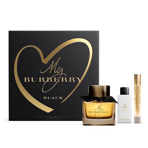 my burberry black gift set by burberry|burberry her blossom gift set.